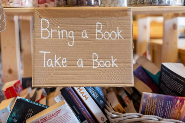 book swap sign