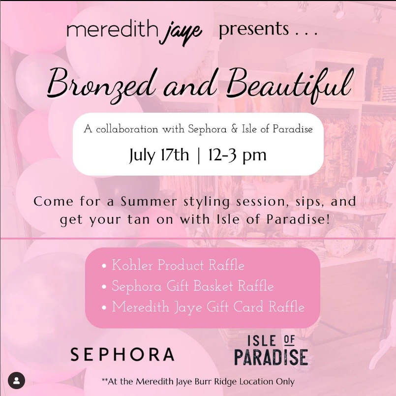 Instagram advertisement