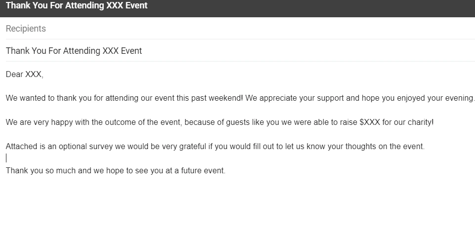 Follow up email example 