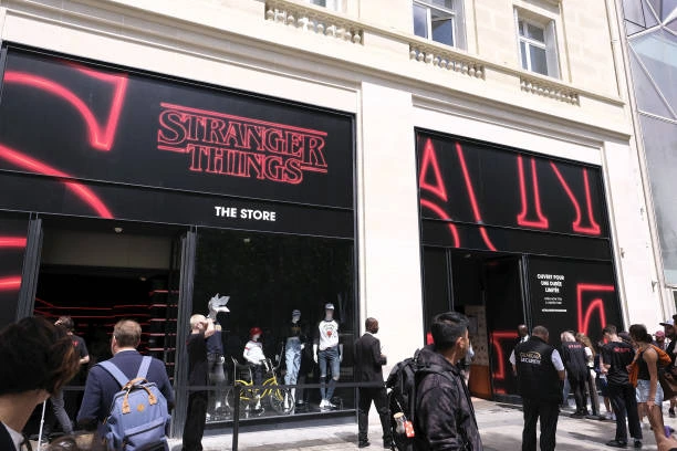 stranger things pop-up store