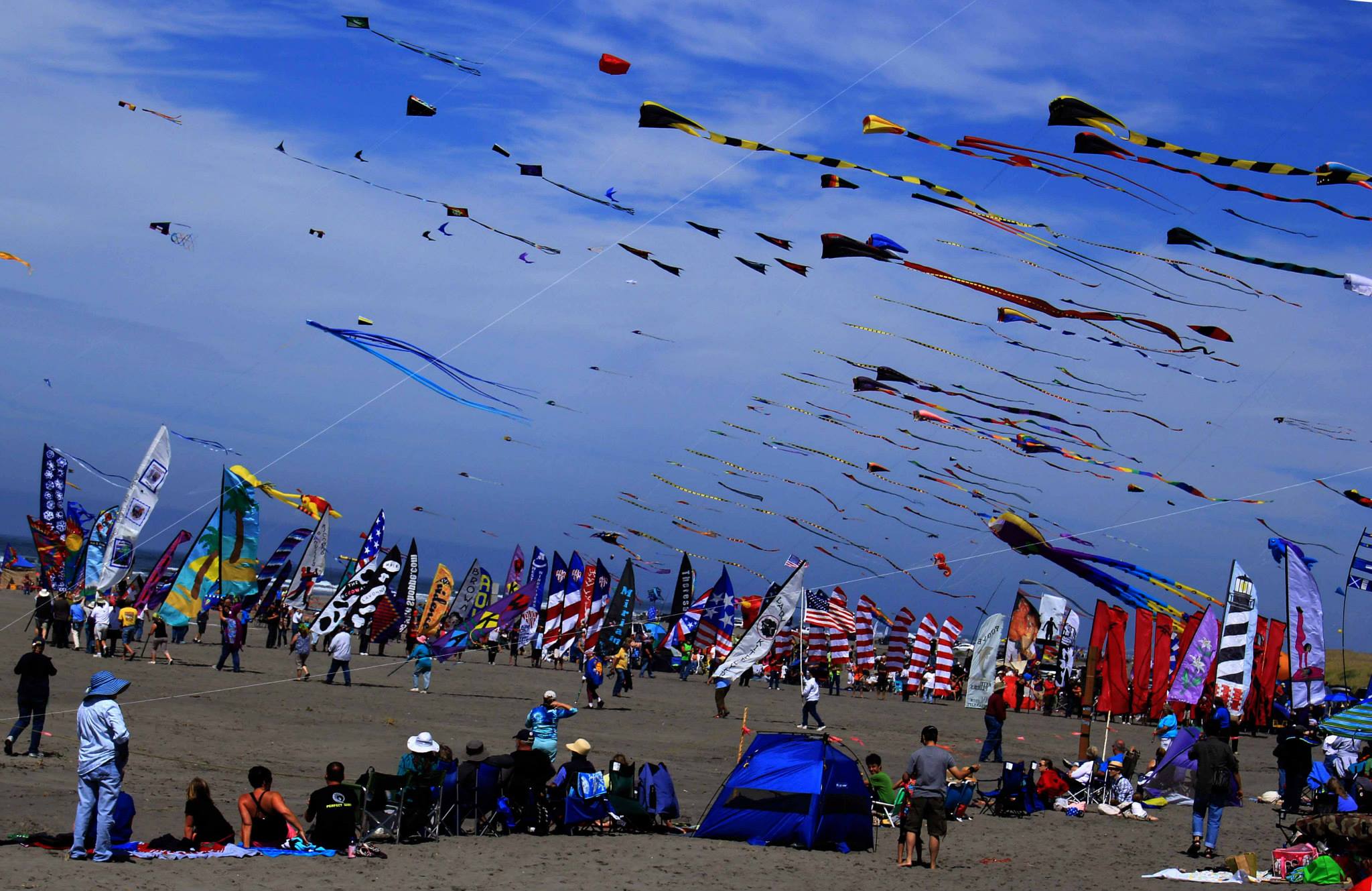 Washington State International Kite Festival 2017 In Long Beach WA 