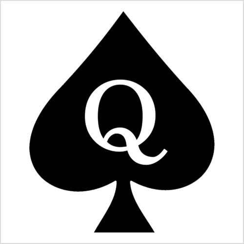 Queen Of Spades QOS Hotwife design artwork