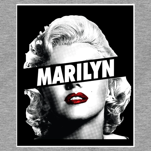 Marilyn Monroe Censored design artwork
