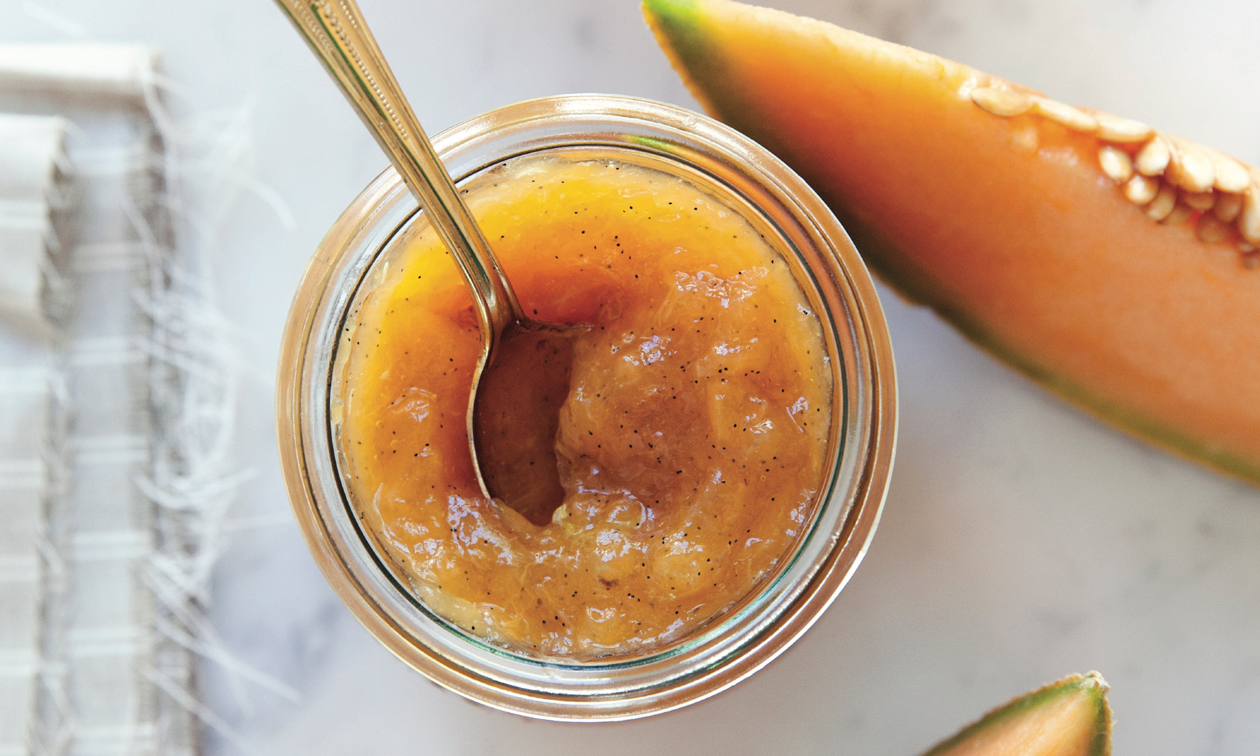 A Toast to Homemade Cantaloupe and Cucumber Jam Extra Crispy