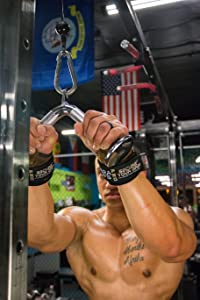 Cobra Grips Pro Guanti per sollevamento pesi, cinghie resistenti
