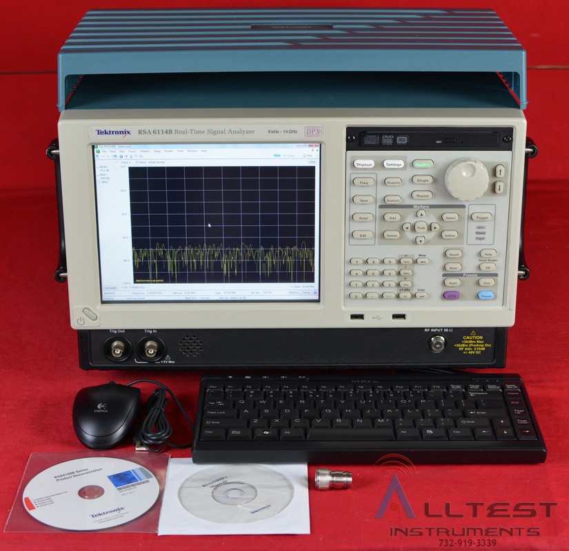 Tektronix RSA6114B, Real Time Spectrum Analyzer, 9 kHz 14 GHz eBay