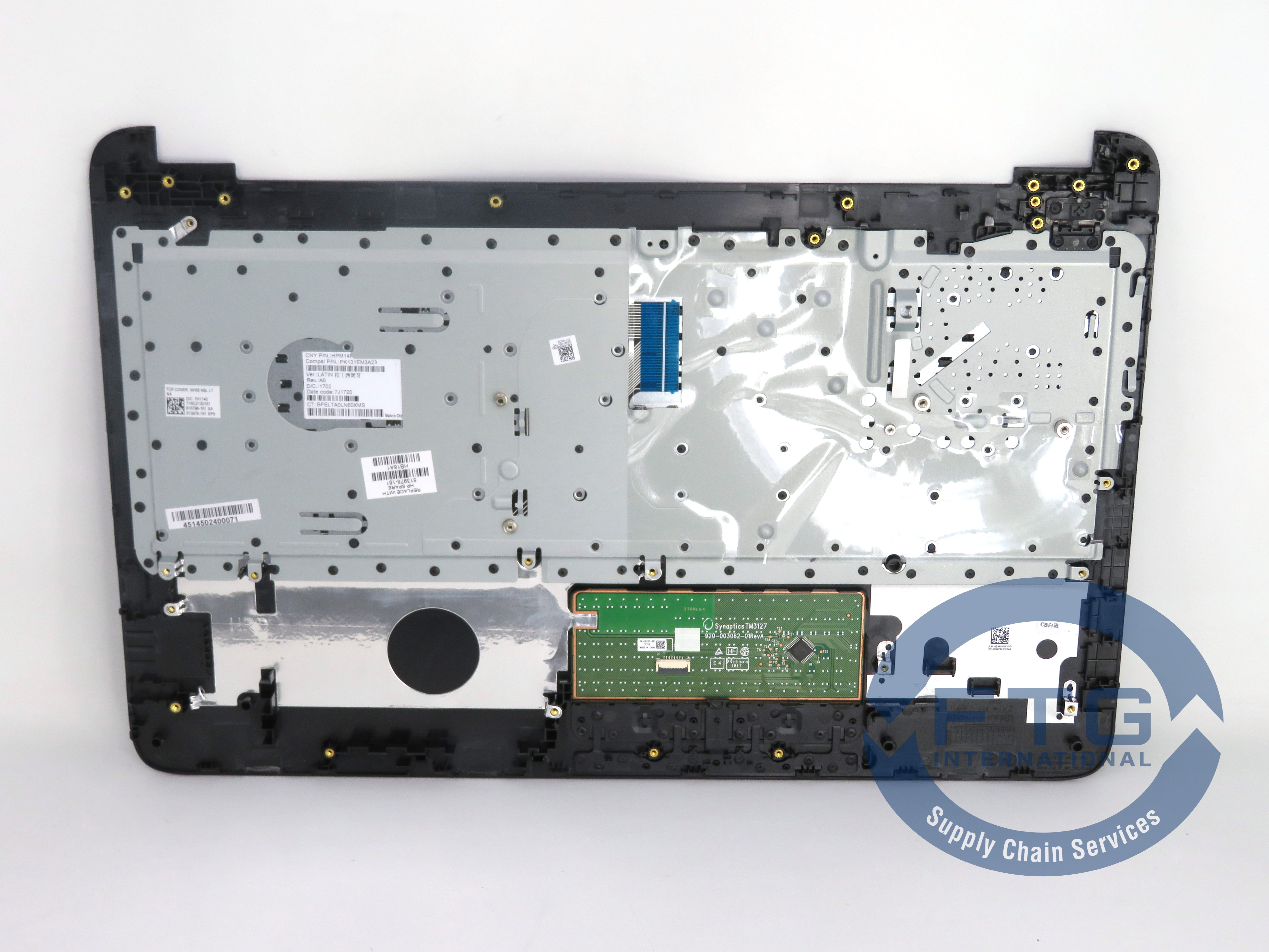 857283-161 TOP COVER W//KB PKS LTNA MARSHMALLOW 1.0