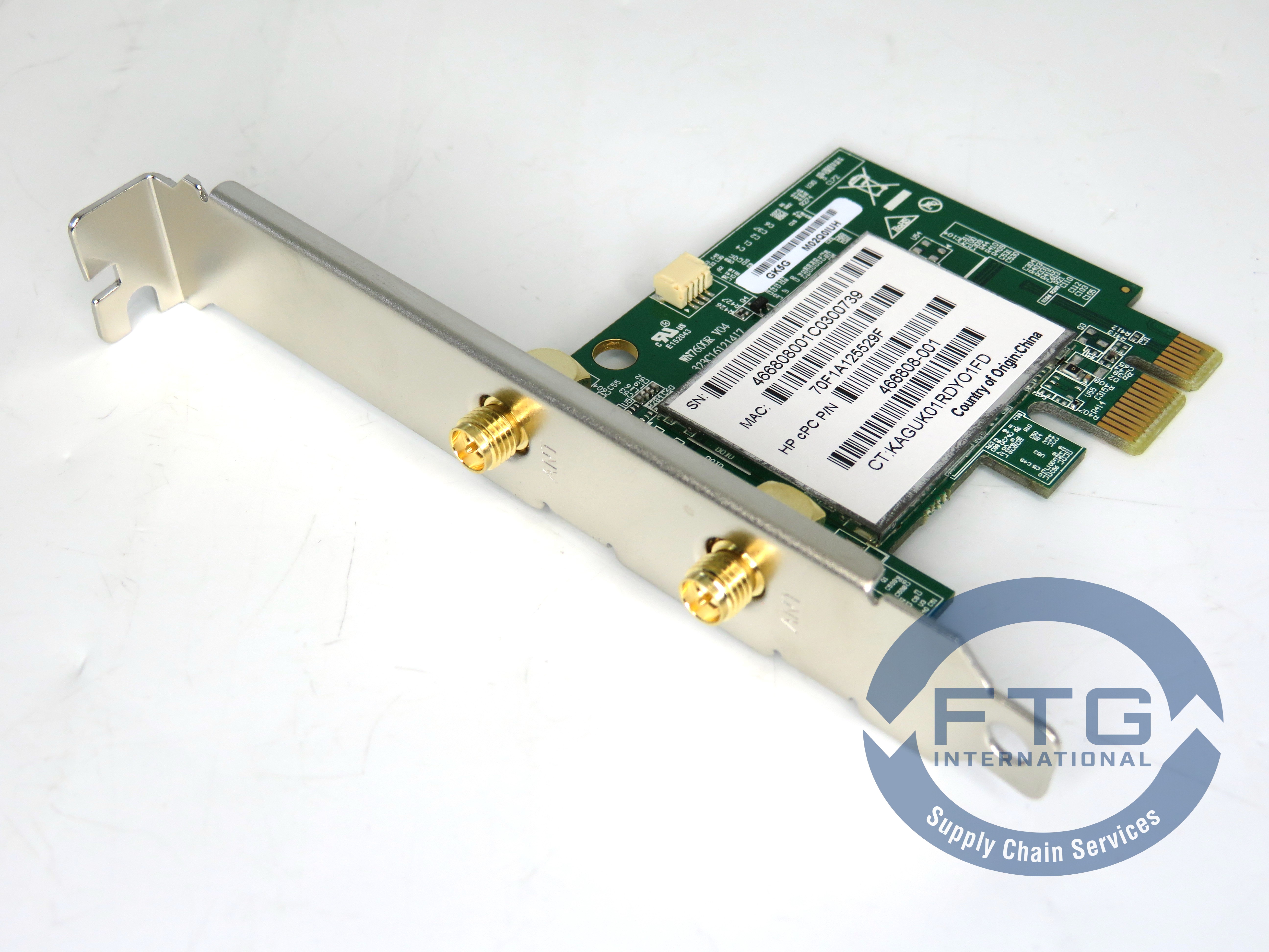 616609-001 HP 802.11b//g//n WLAN PCIe NETWORK ADAPTER CARD