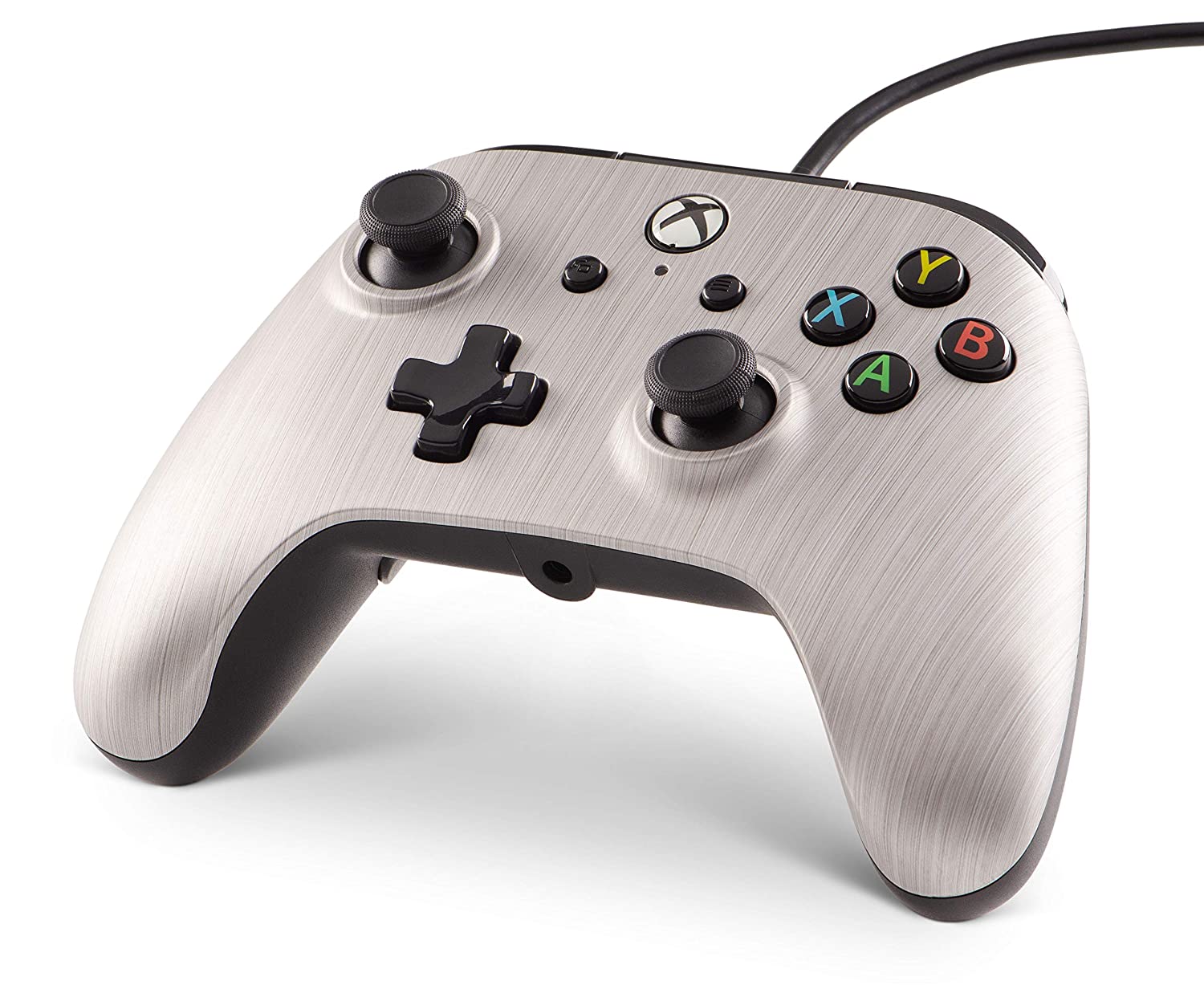 PowerA Xbox One Enhanced Wired Controller Brushed Aluminum