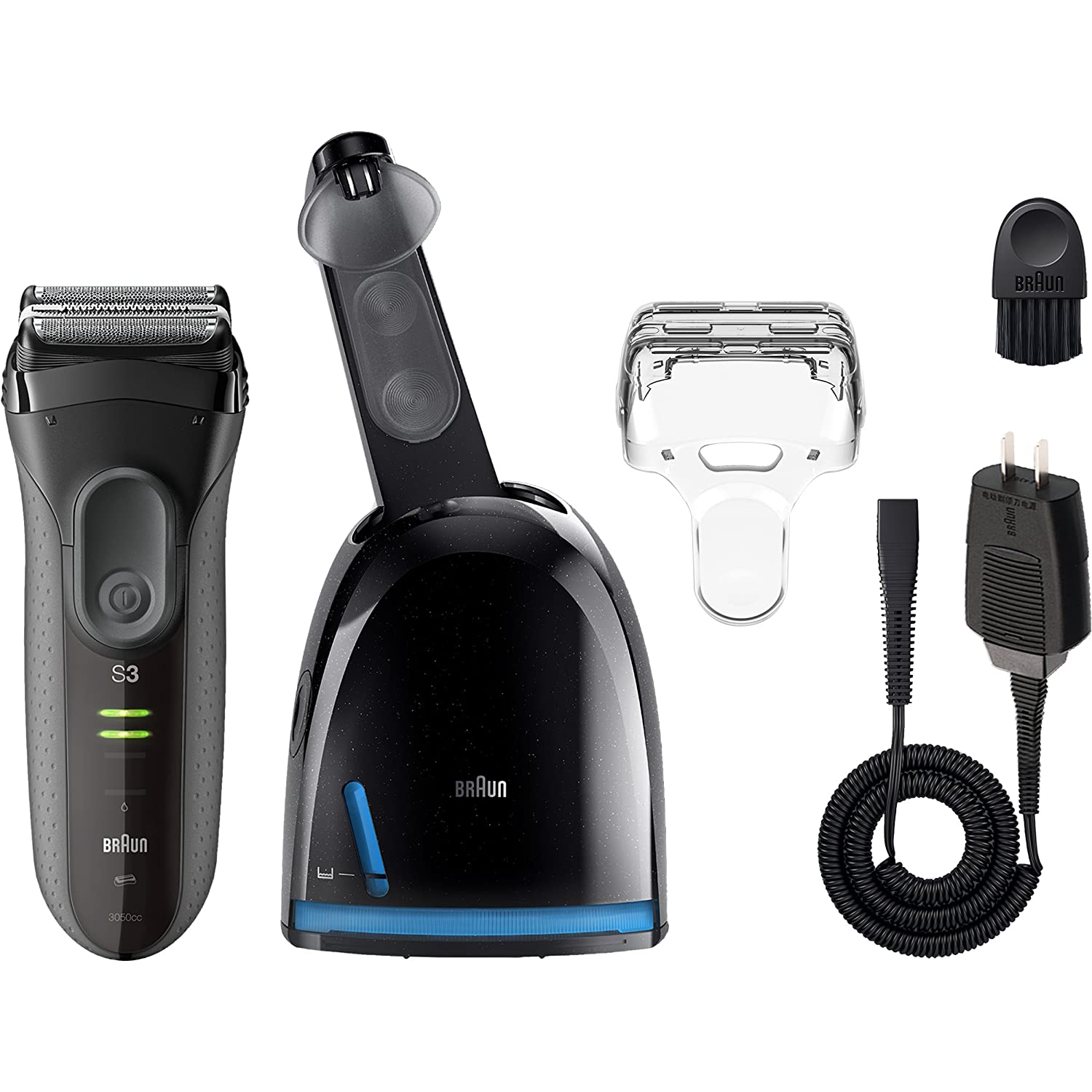 Braun Electric Razor Series 3 3050cc Wet & Dry Rechargeable Electric Foil Shaver 69055871126 eBay