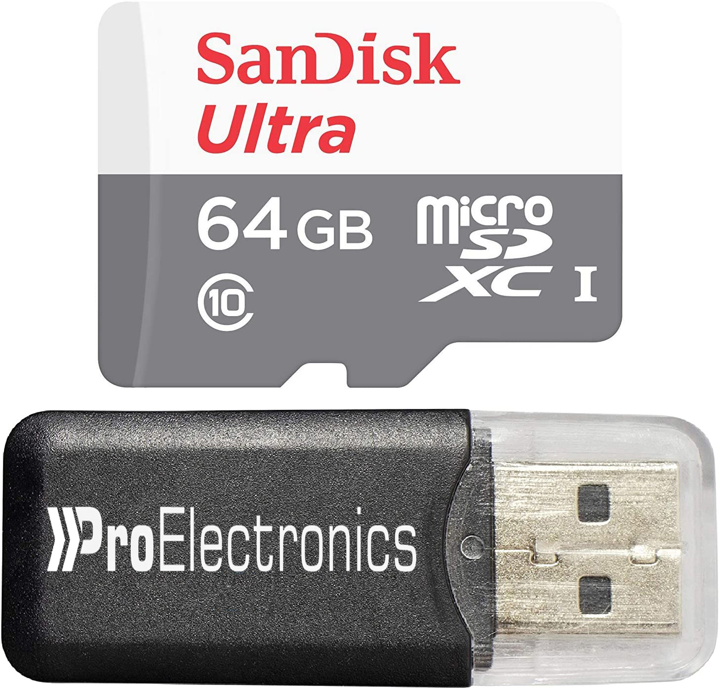 Sandisk 64gb Ultra Class10 Uhs I Micro Sd Memory Card With Usb Adapter Ebay