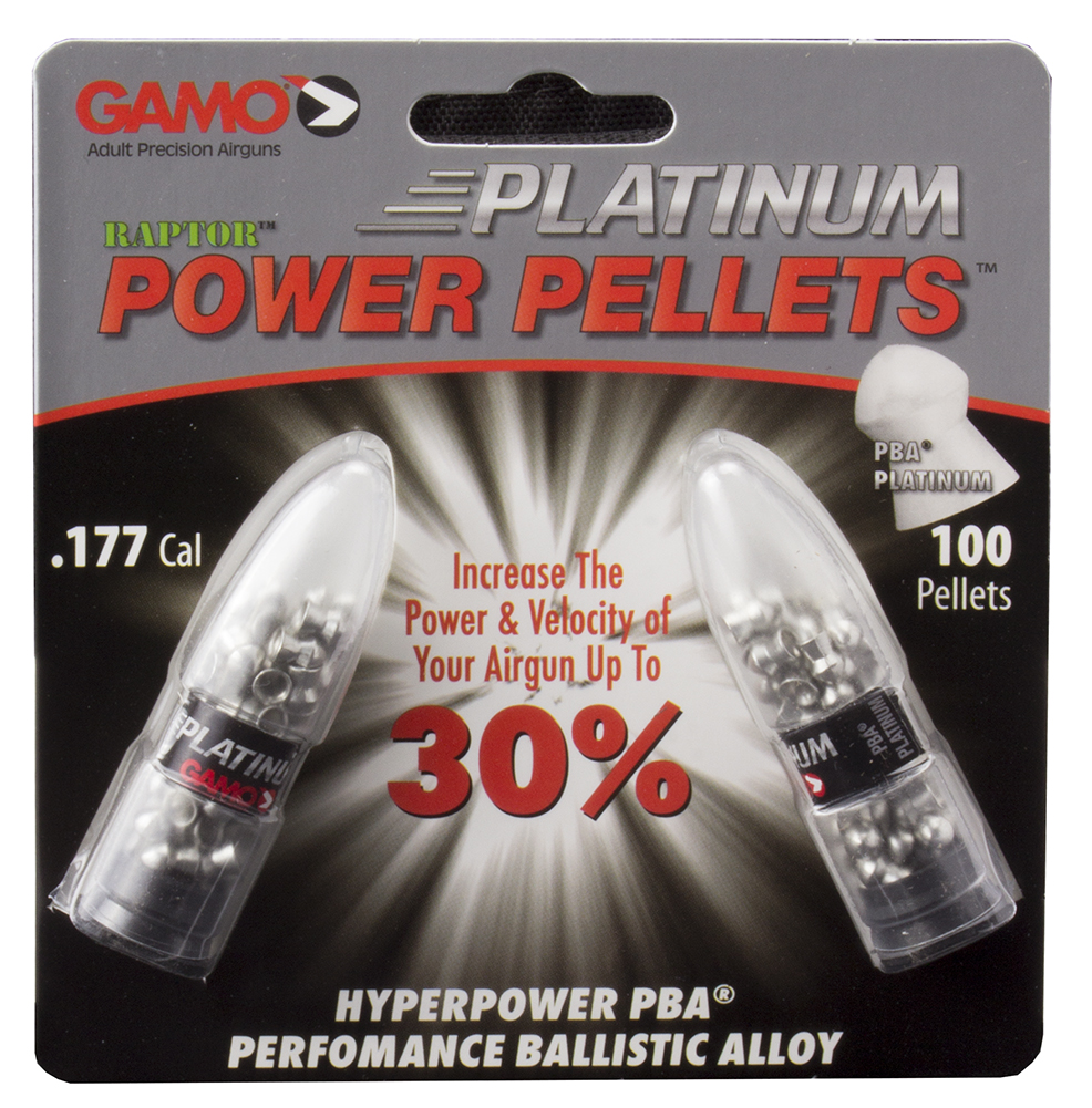 Gamo Air Gun Pellets PBA Platinum .177 Cal. Qty of 100 eBay
