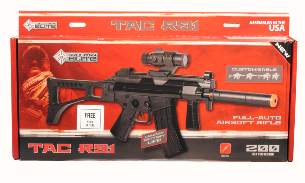 Crosman Tactical Pulse R91 TACR91 AEG Full Auto AirSoft Gun eBay