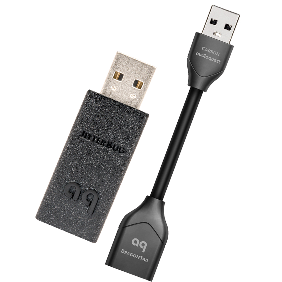 AudioQuest Jitterbug USB Filter + AudioQuest DragonTail USB 2.0