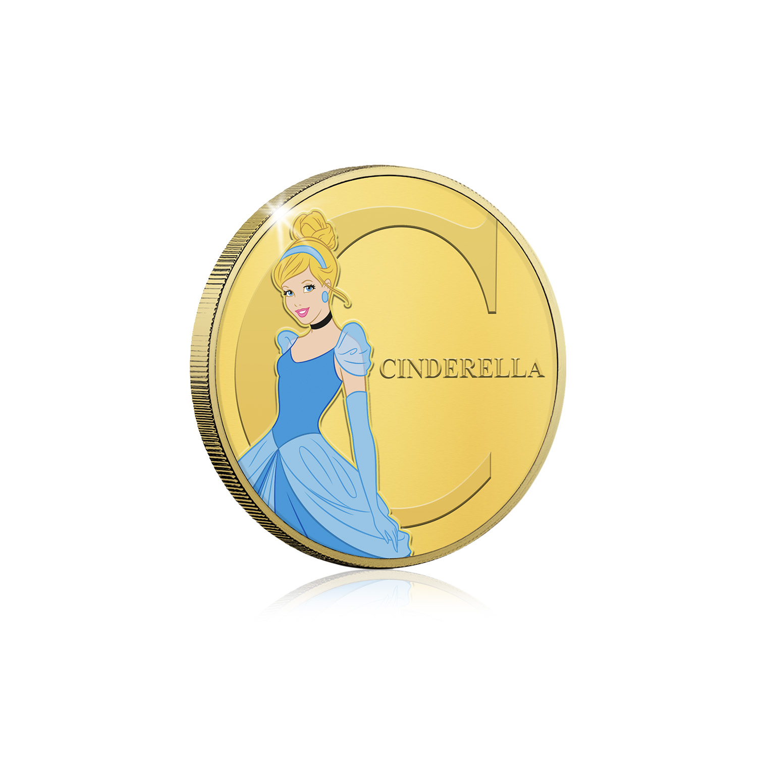 Disney Alphabet A to Z Personalised Collectable Gold Coin Collection - Picture 14 of 91