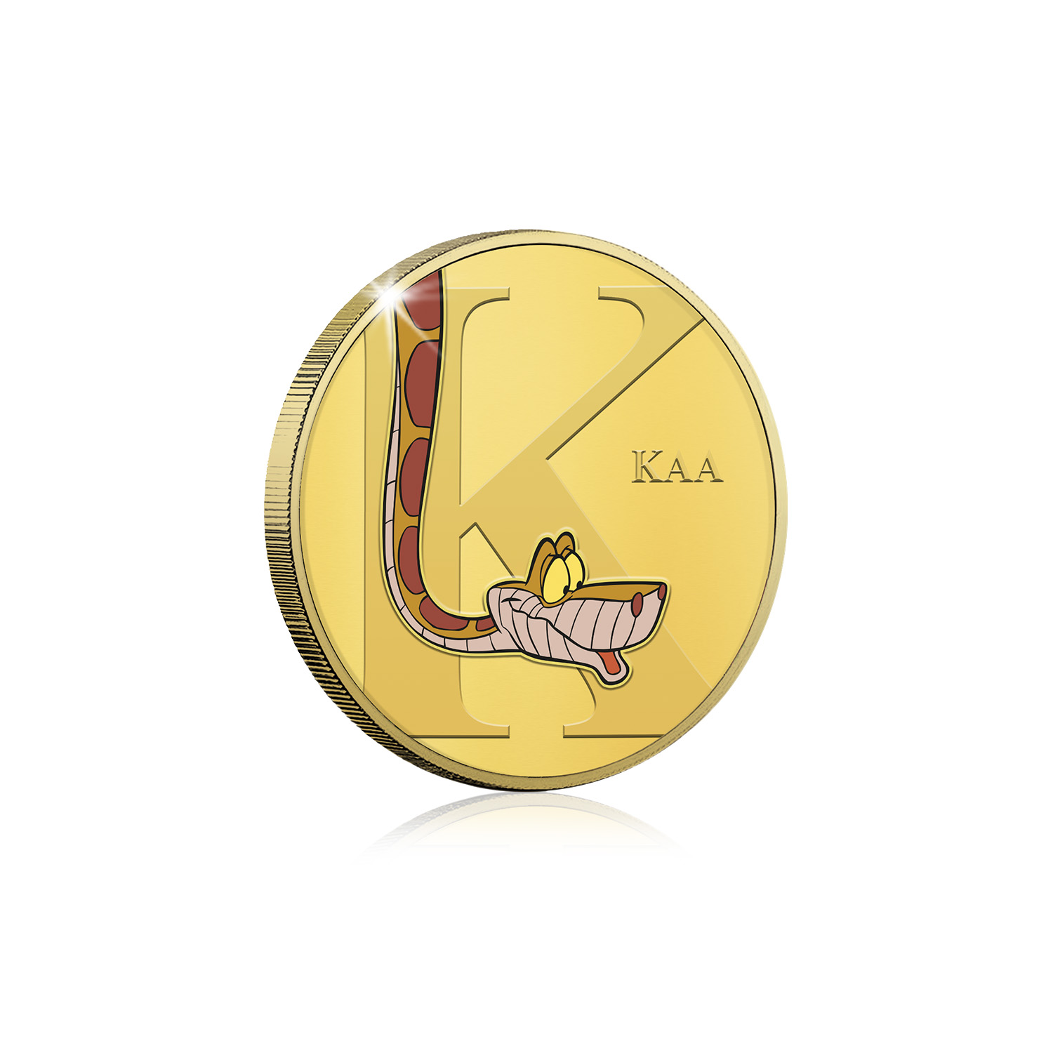 Disney Alphabet A to Z Personalised Collectable Gold Coin Collection - Picture 44 of 91