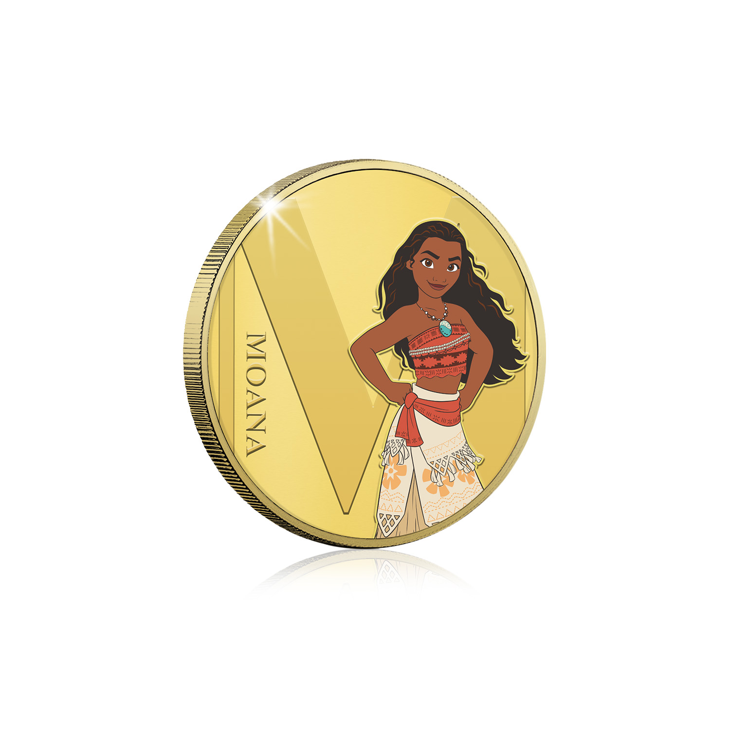 Disney Alphabet A to Z Personalised Collectable Gold Coin Collection - Picture 50 of 91