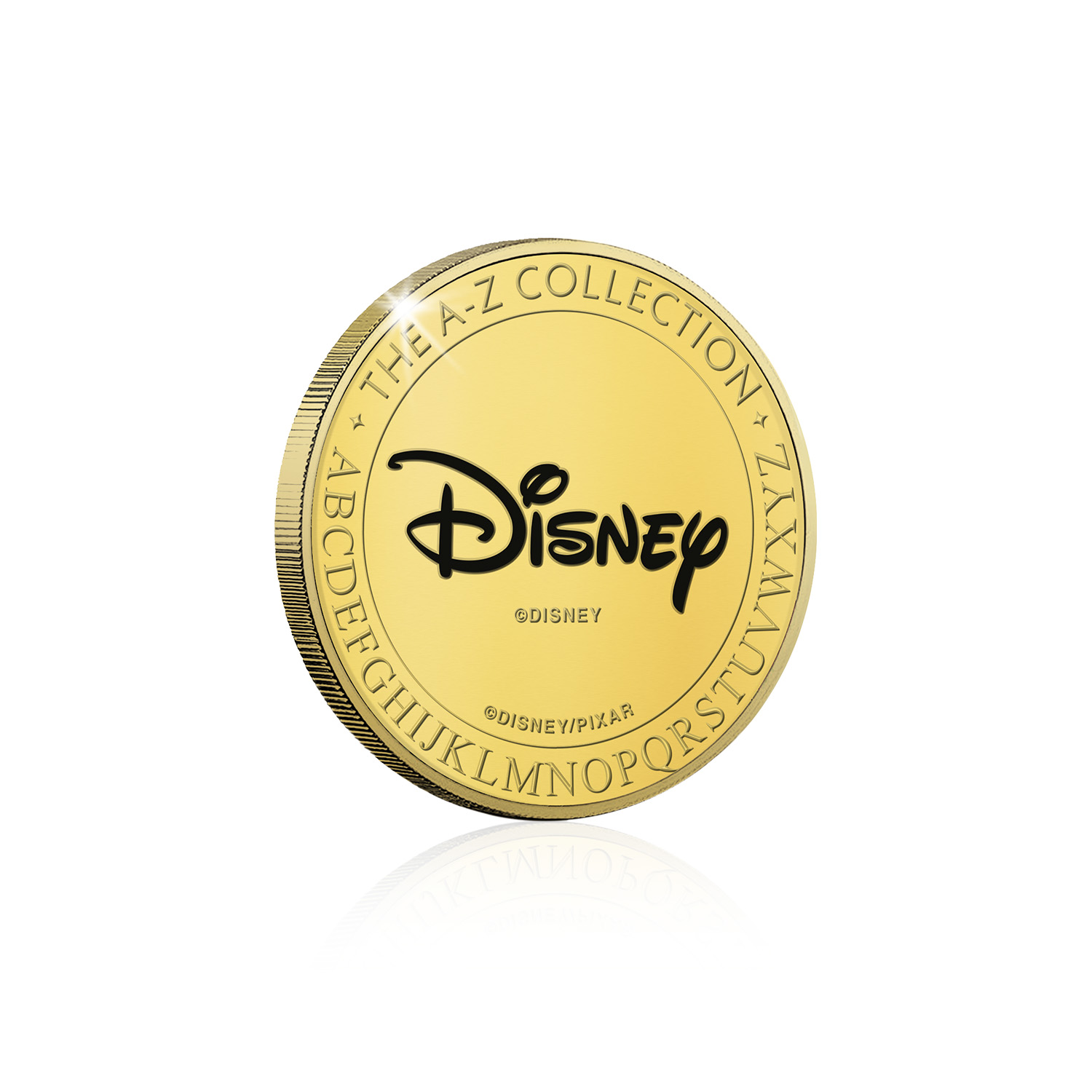 Disney Alphabet A to Z Personalised Collectable Gold Coin Collection - Picture 72 of 91