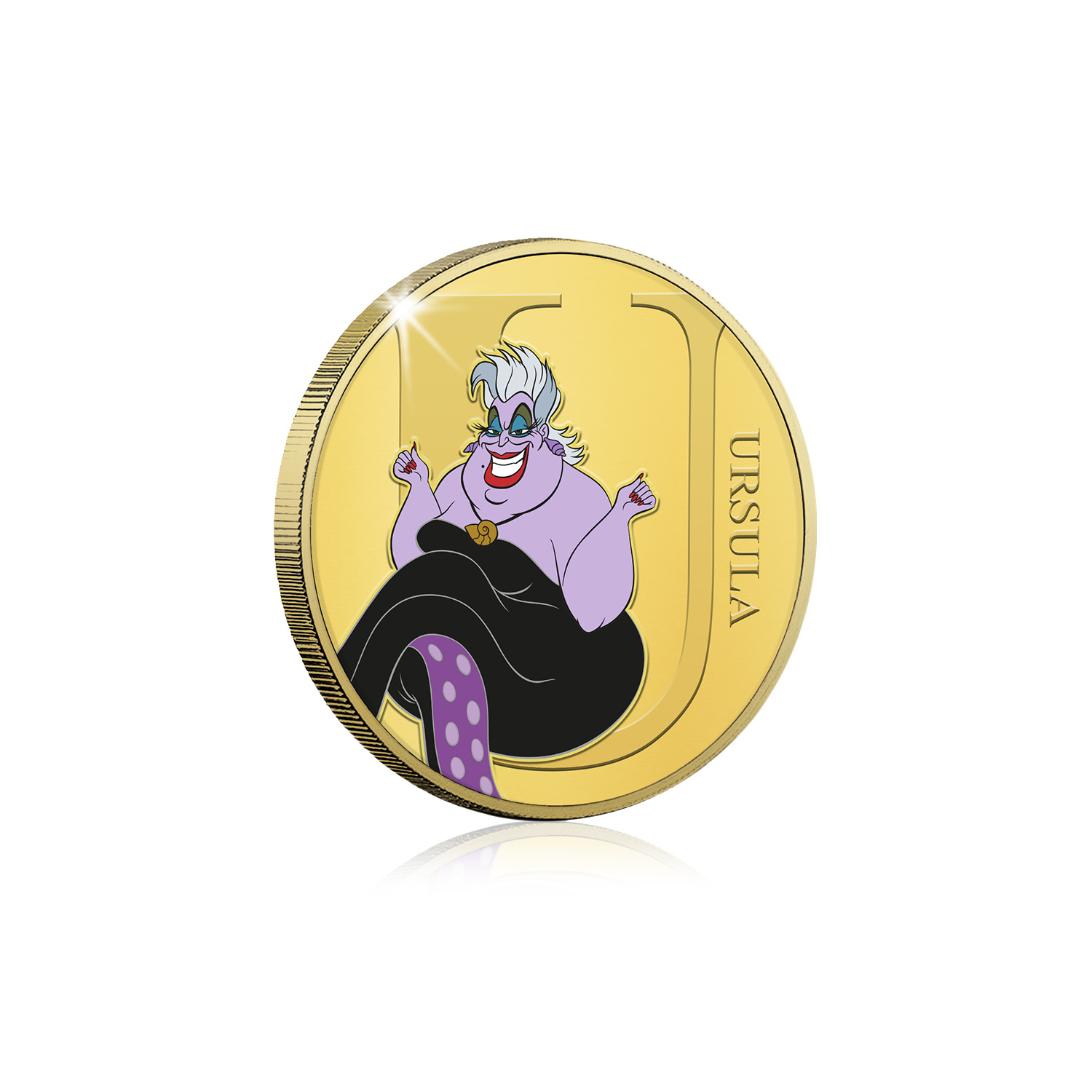 Disney Alphabet A to Z Personalised Collectable Gold Coin Collection - Picture 74 of 91