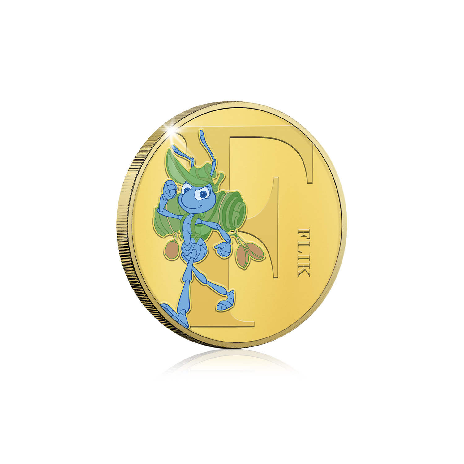 Disney Alphabet A to Z Personalised Collectable Gold Coin Collection - Picture 29 of 91