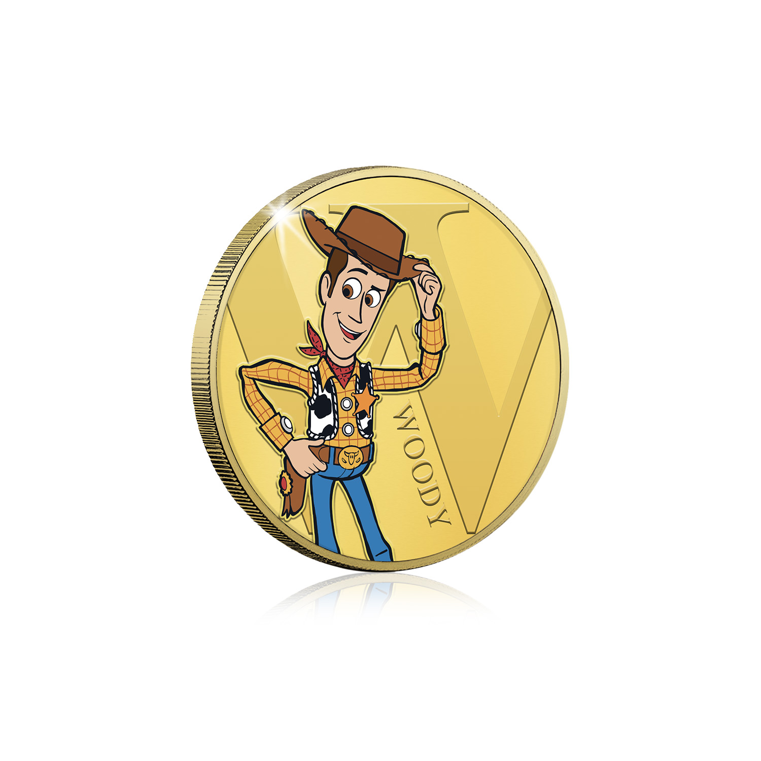 Disney Alphabet A to Z Personalised Collectable Gold Coin Collection - Picture 80 of 91