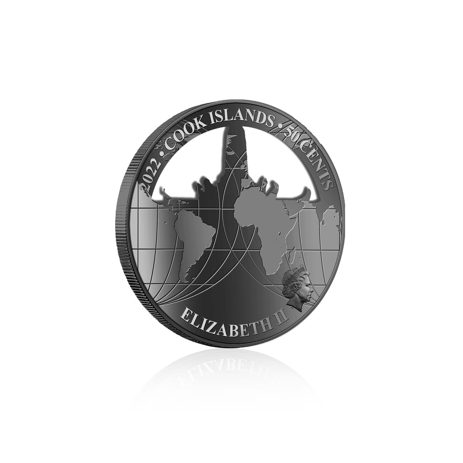 Sammlerstück Berühmte Wahrzeichen der Welt Sammlung 12 antike 3D Silbermünzen - Bild 30 von 49