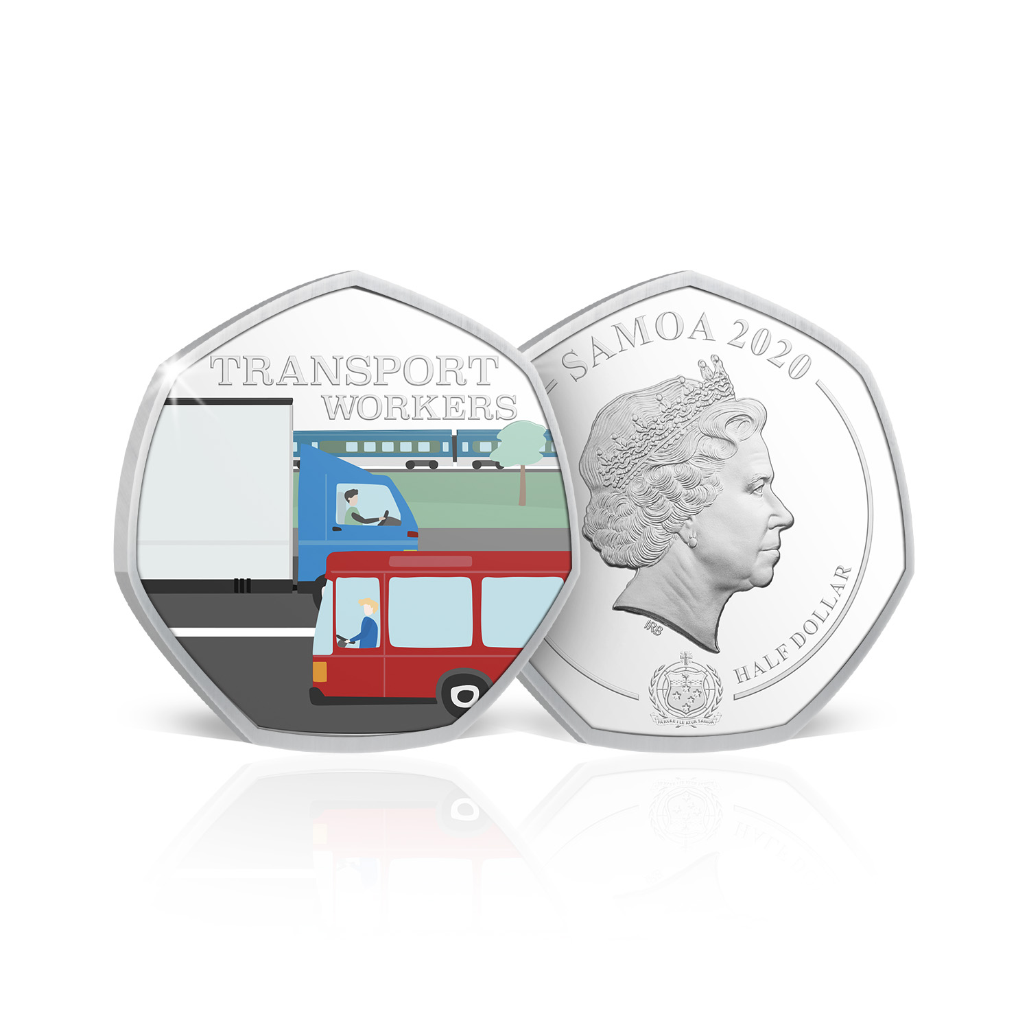 Dankeschön Geschenk NHS und Schlüsselarbeiter Sammlerstück Wohltätigkeitsmünze 50-p-Komplettpackung - Bild 54 von 61