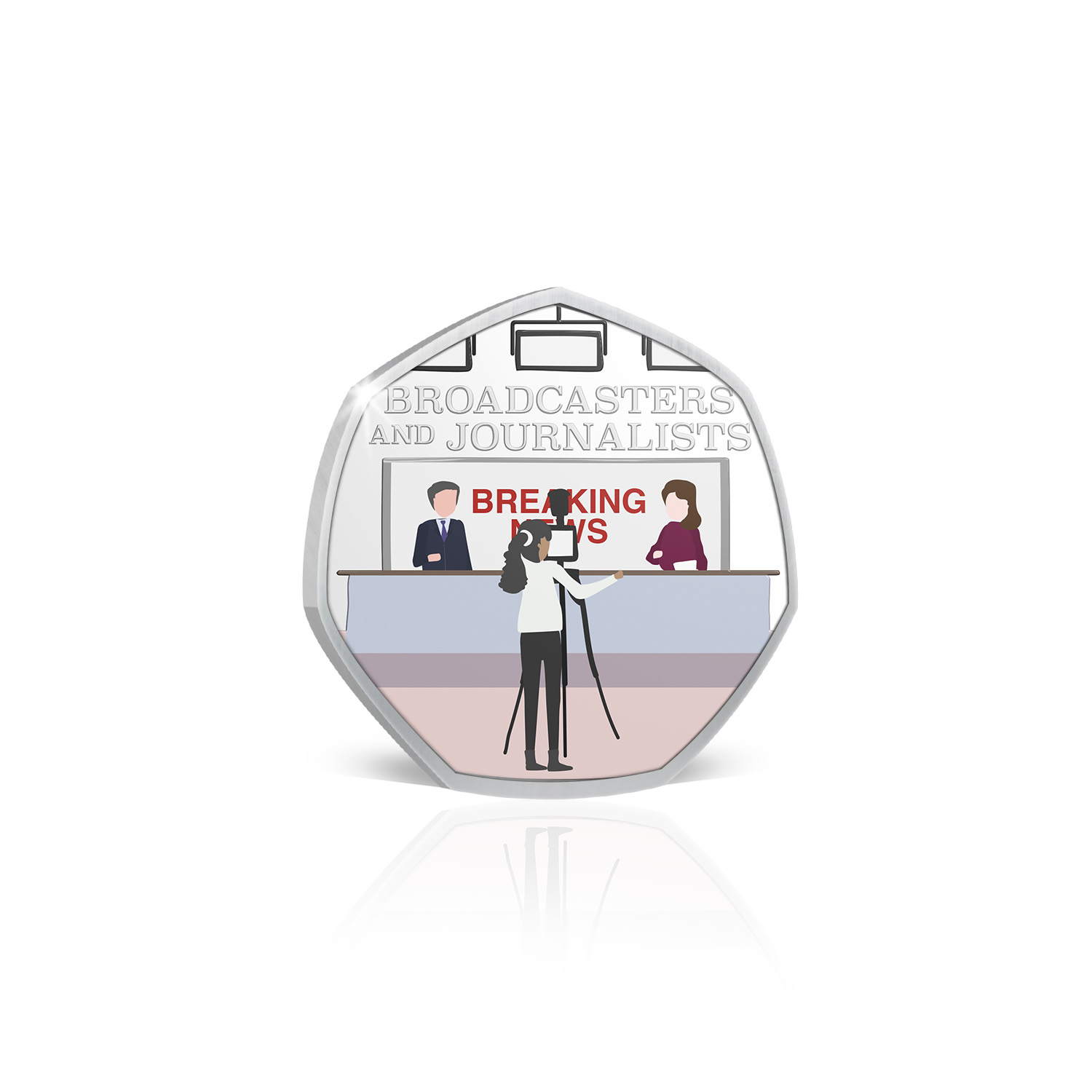 Dankeschön Geschenk NHS und Schlüsselarbeiter Sammlerstück Wohltätigkeitsmünze 50-p-Komplettpackung - Bild 14 von 61