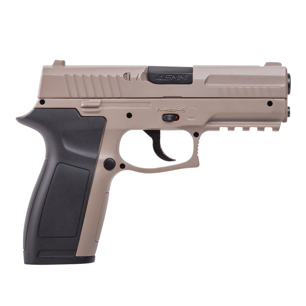 Crosman MK45 CO2 Powered, Semi Auto DualTone BB Air Pistol 28478150669