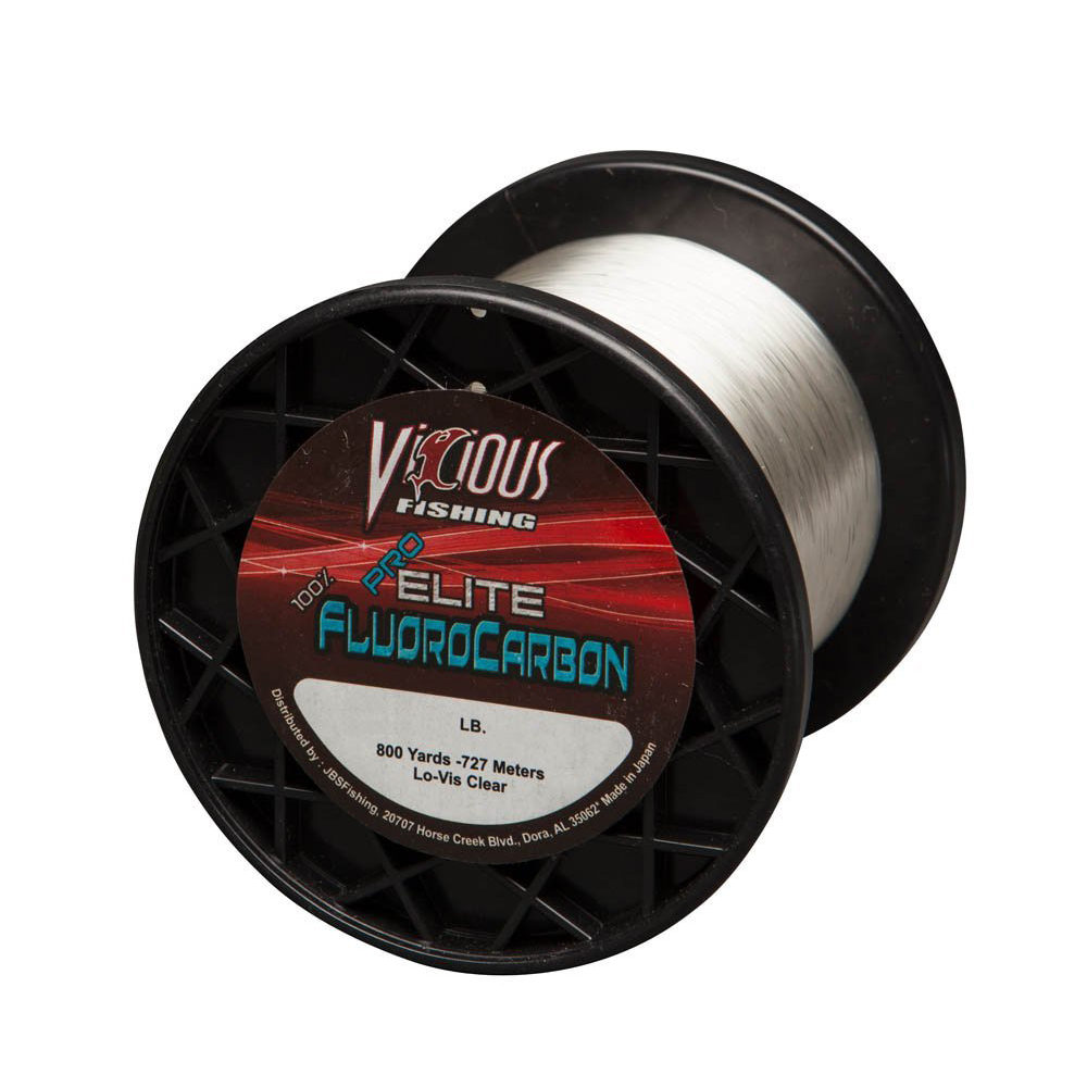 Vicious Fishing Pro Elite EFLB14 Fluorocarbon Line 800 Yard Spool