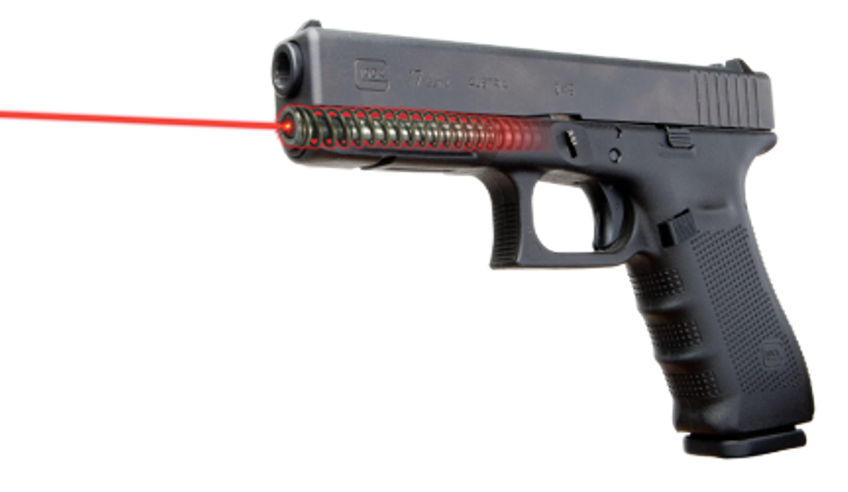 *LaserMax Guide Rod Laser Glock 17 Generation 4 Green LMS