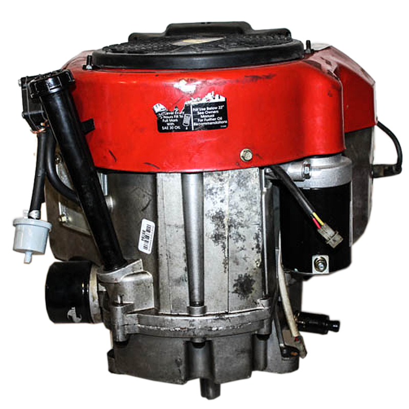 22hp Tecumseh Vert Engine 1"Dx35/32"L Twin Cylinder Oil Filt_ TVT691