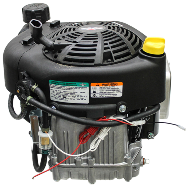 10.5hp Briggs Intek Salt Spreader Engine, 1"x35/32", Tank, 9Amp