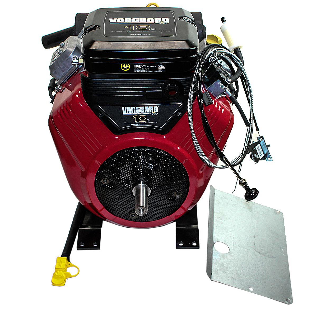 18hp Briggs Vanguard Engine replaces Kohler in John Deere 317 356447