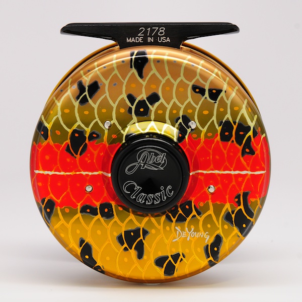 Abel Classic Fly Reel in DeYoung Rainbow Flank CLOSEOUT eBay