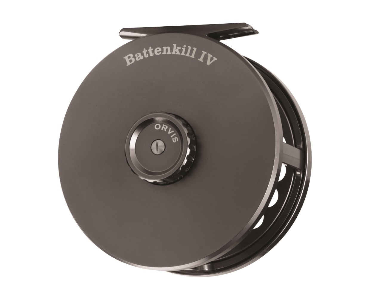 Orvis Battenkill Disc Reel IV Spey Black Nickel w/FLy Line Credit