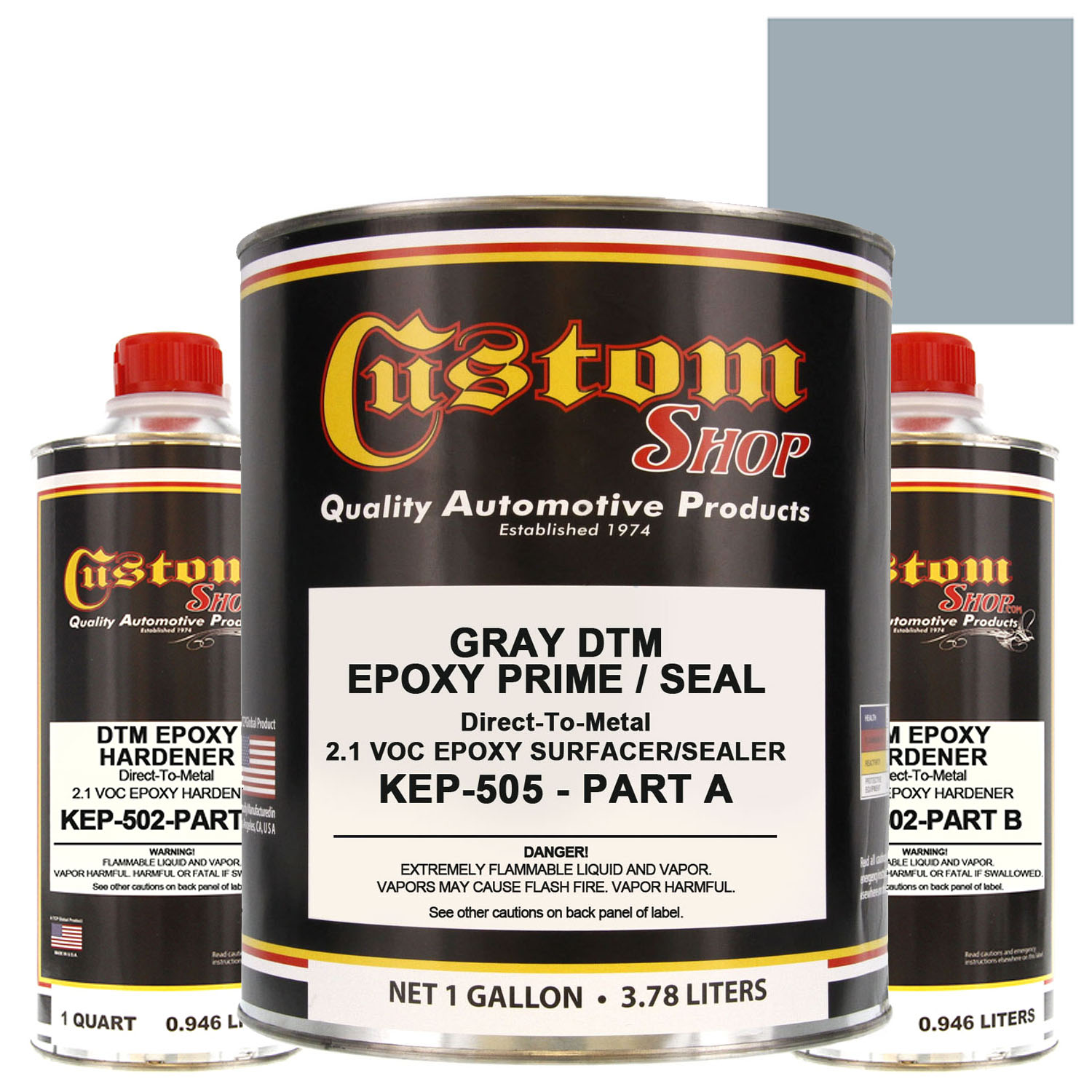 1 GAL. GRAY DTM EPOXY PRIMER SURFACER/SEALER AUTO PAINT eBay