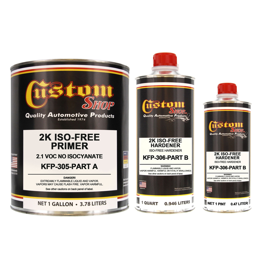 1 Gal KIT 2K ISOFREE PRIMER SURFACER/SEALER AUTO PAINT eBay