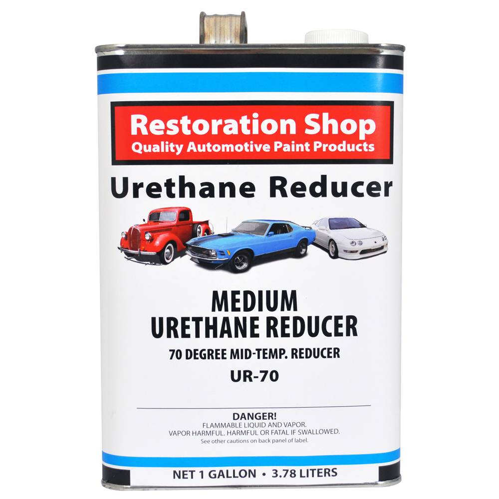 1 Gallon MEDIUM Urethane Reducer 70 85 Degrees Mid Temp Auto Paint