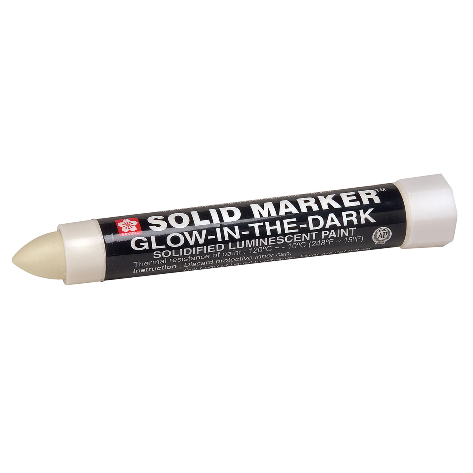 Sakura Solid Paint Marker 13mm wide mark GLOW IN THE DARK 1ea