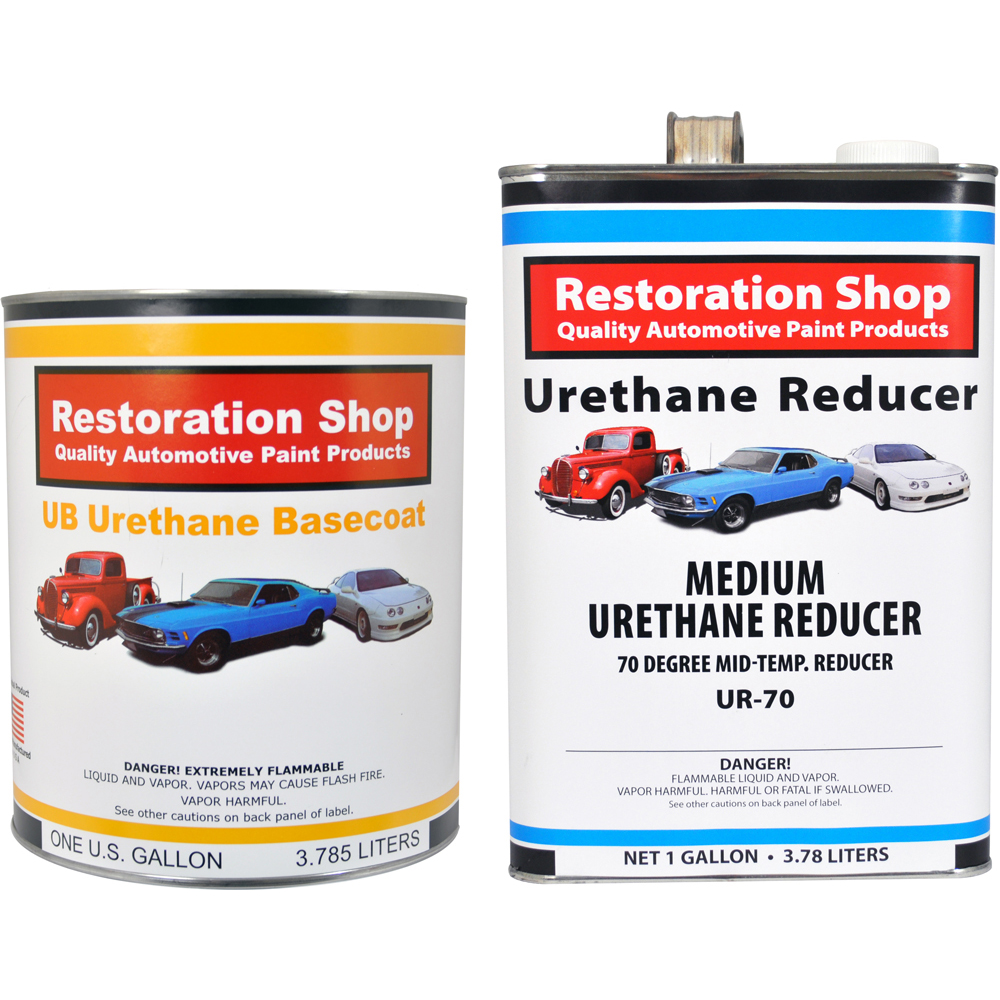 LINEN WHITE Gallon URETHANE BASECOAT CLEARCOAT Car Auto Paint Kit eBay