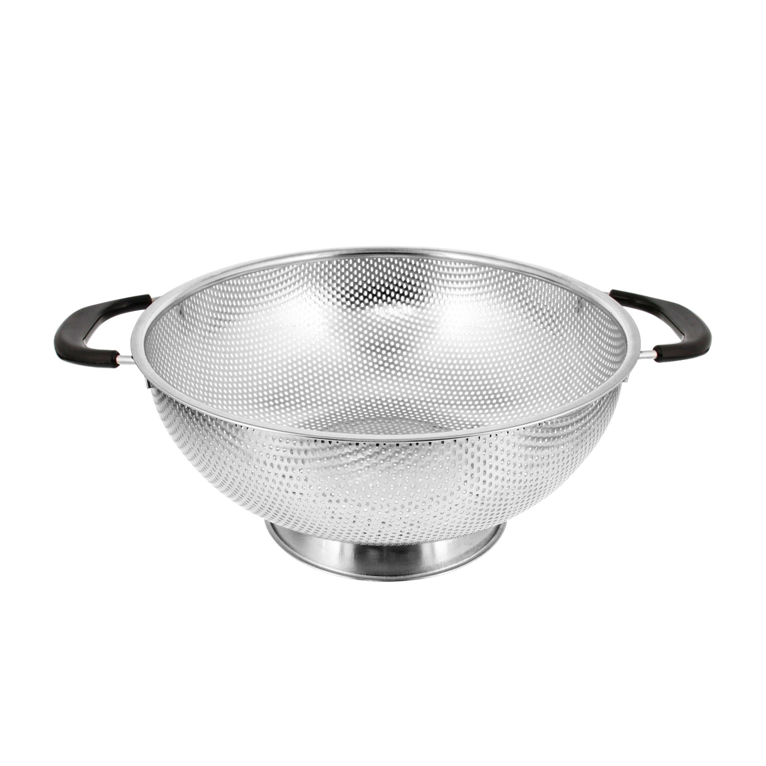 U.S. Kitchen 5 Quart 11" Stainless Steel Micro Perforated Colander