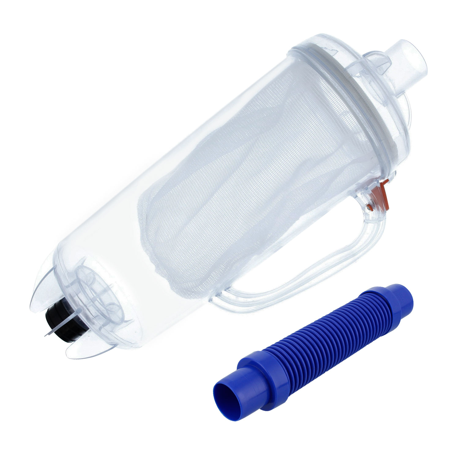Pro Inline Swimming Pool Leaf Canister with Large Mesh Bag, Clean
