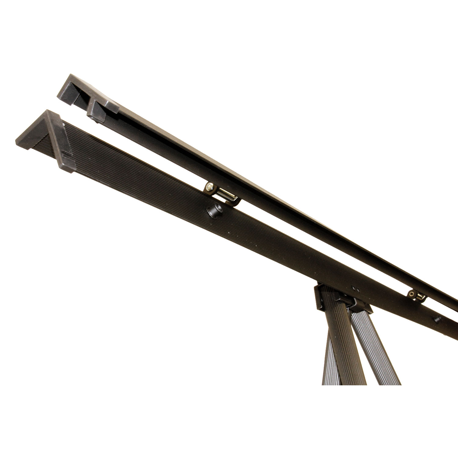 US Art Supply Aluminum Metal 66" BLACK Flipchart Floor Display Easel 1