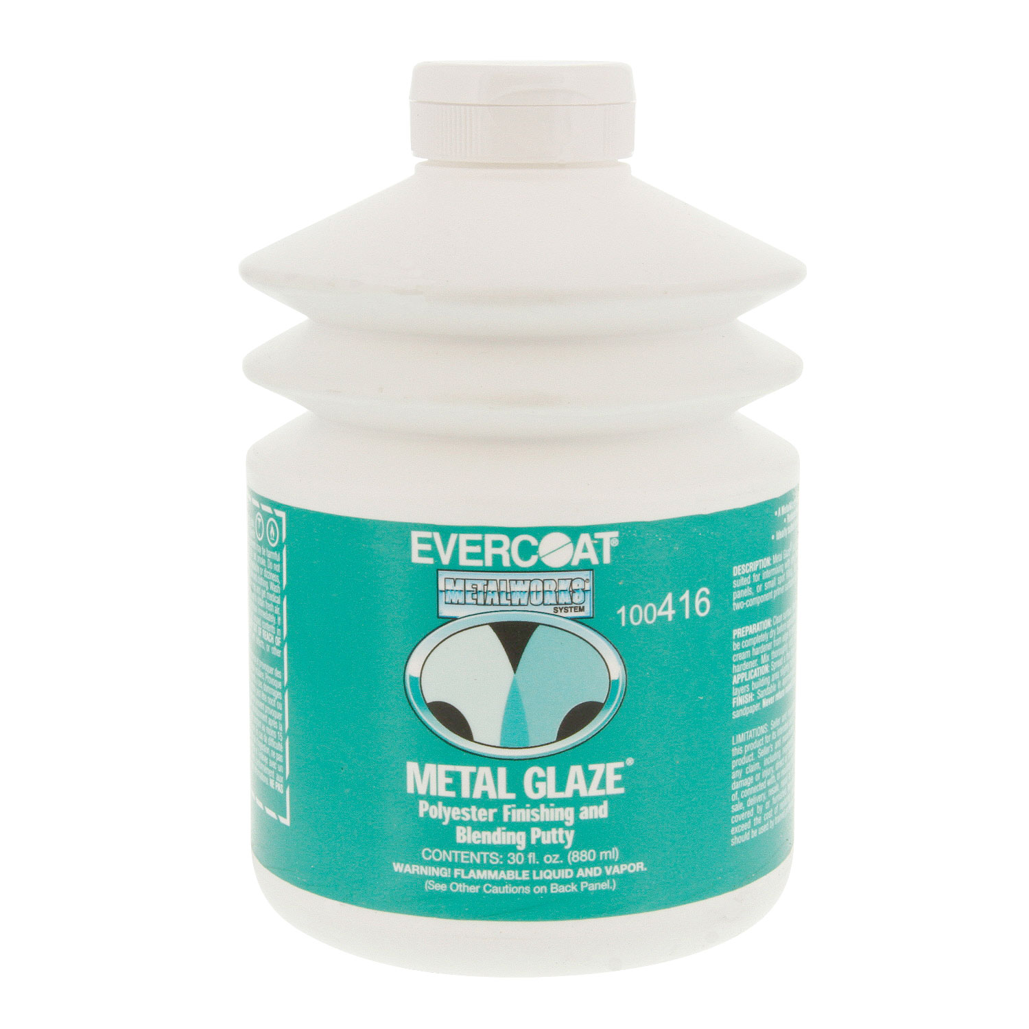 Evercoat METAL GLAZE 120 Polyester Finishing Putty Auto Body Filler