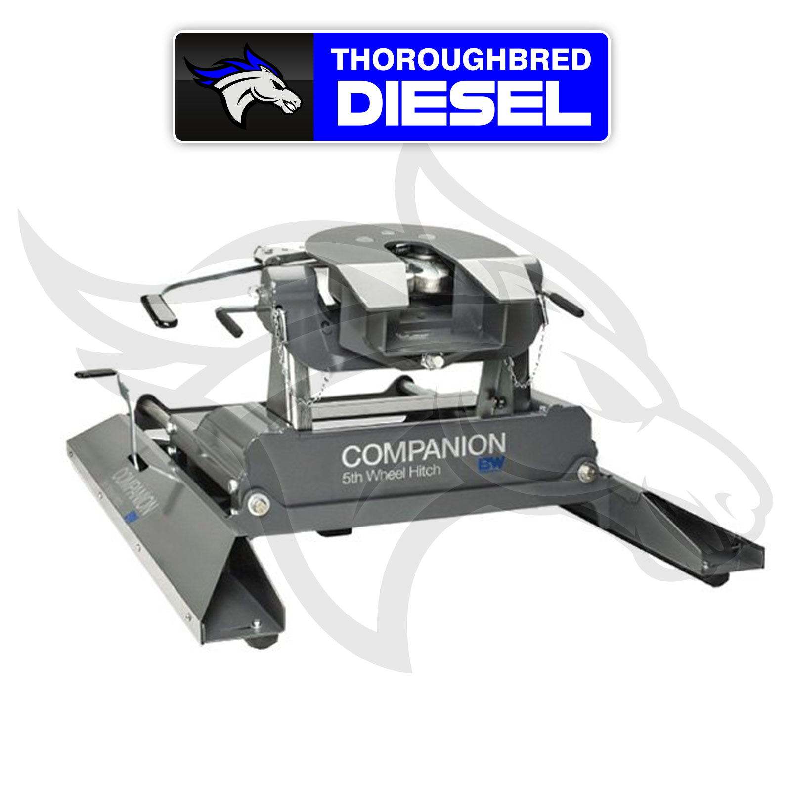 B U0026w Companion Slider 5th Wheel Hitch 20k Lb Gtw For Use