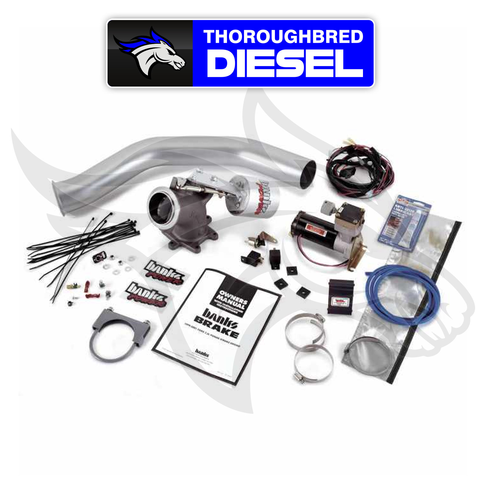 Banks Exhaust Brake Fits Banks Exhaust For 99.503 Ford 7.3L