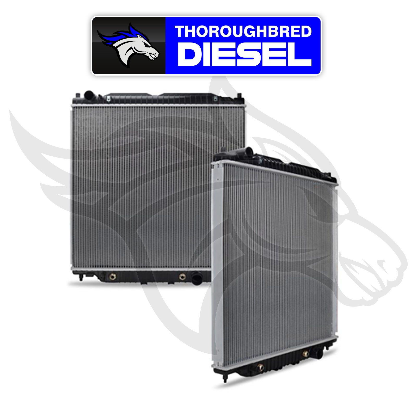 Mishimoto Radiator Replacement For 05-07 Ford Powerstroke 6.0L
