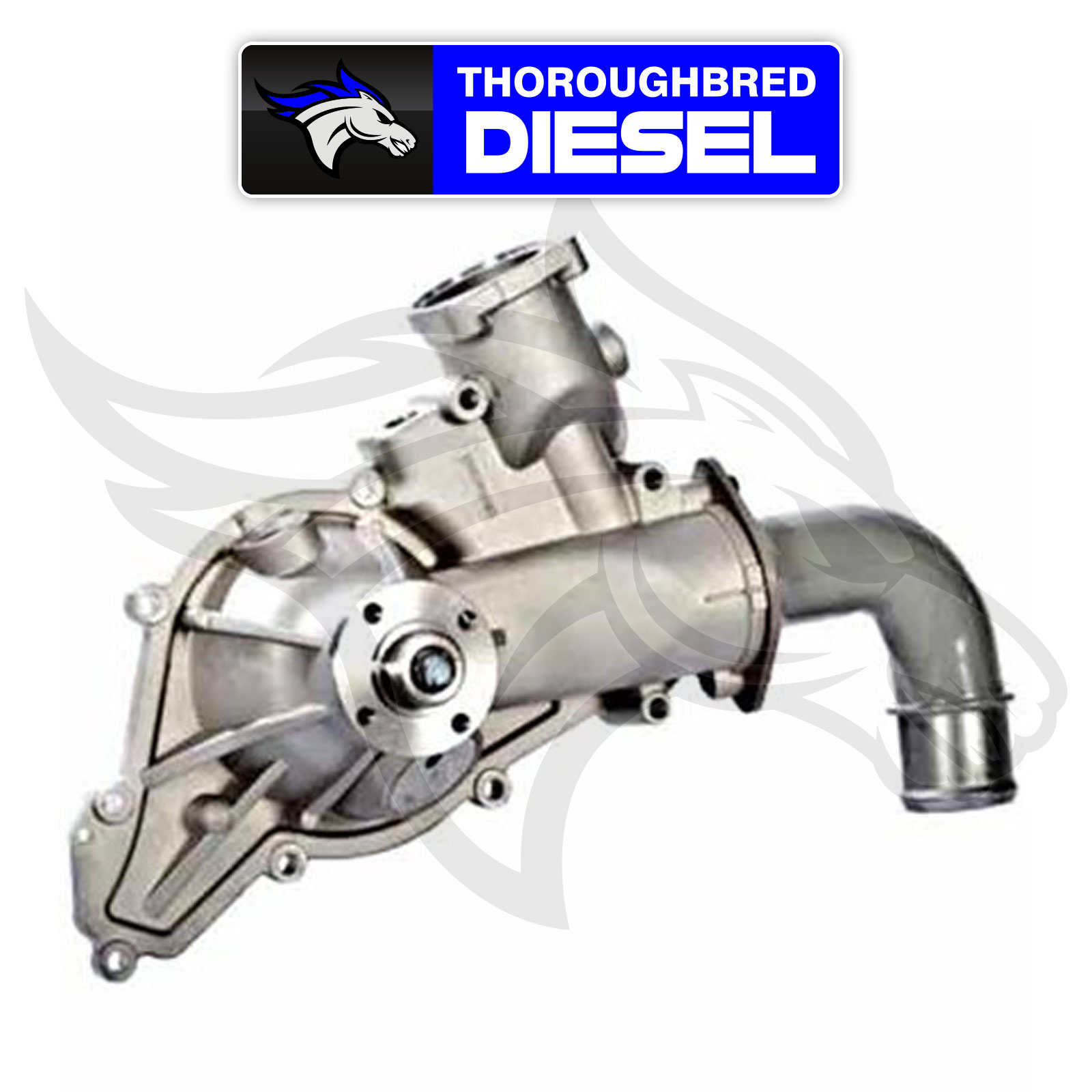 OAW Water Pump F5930 for 96-03 Ford E /& F Series 7.3L OHV Powerstroke Diesel