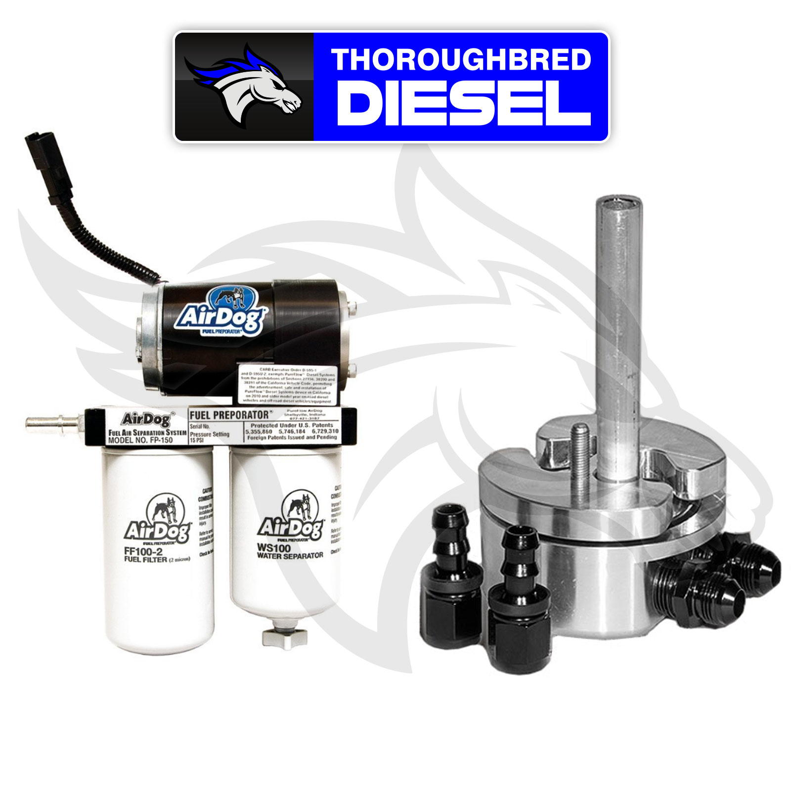Airdog 150 Gph For 1999 2003 Ford 7 3l Powerstroke W G R Sump Ebay